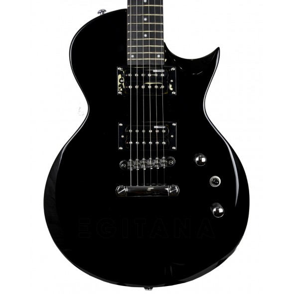 B-stock Guitares à pan coupé simple ESP LTD EC-10 BLK Stock B