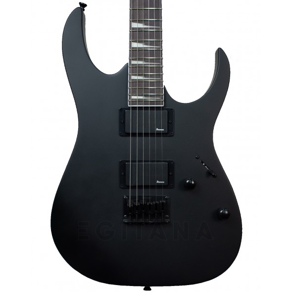 B-stock  Guitarra elétrica/guitares au format ST Ibanez GRG121DX Black Flat  B-Stock