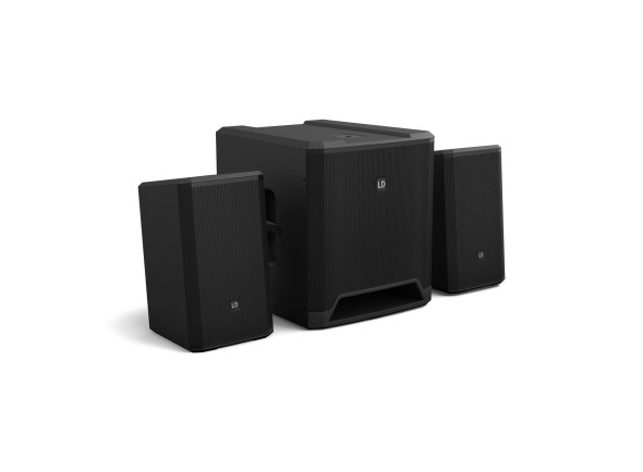 B-stock Sistema PA 2.1 ativo/Ensembles de sonorisation complets LD Systems Dave 12 G4X Stock B