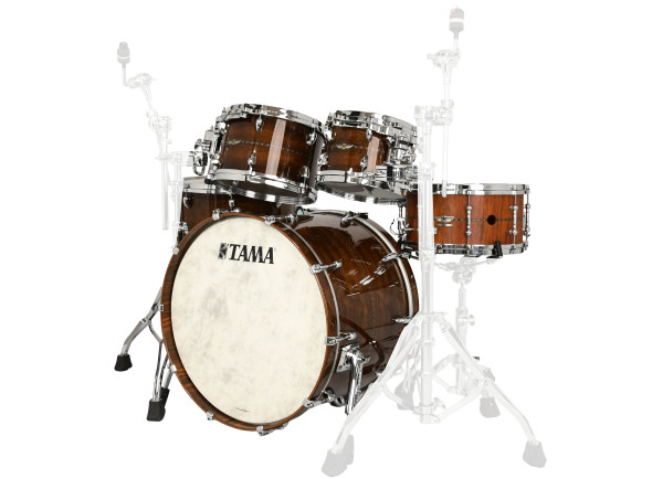 B-stock Bateria acústica/Kits de batterie sans accessoires Tama STAR Batterie Bubinga Set PBA TB42RZSS-LNTI B-Stock