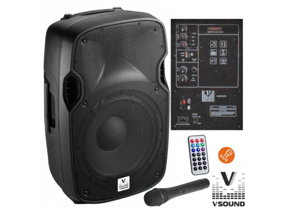 B-stock Haut-parleurs amplifiés VSOUND VSSE12PM B-Stock