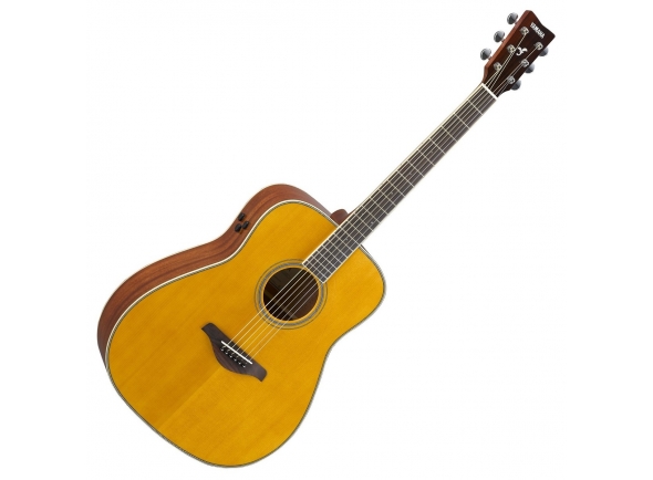 B-stock Guitarra Dreadnought/Guitare acoustique Yamaha FG-TA Vintage Tint TransAcoustic Stock B
